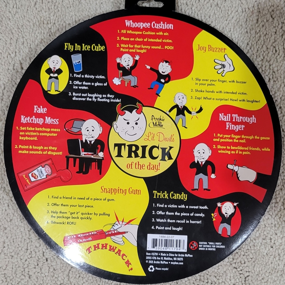 LI'L DEVIL'S TRICK OF THE DAY